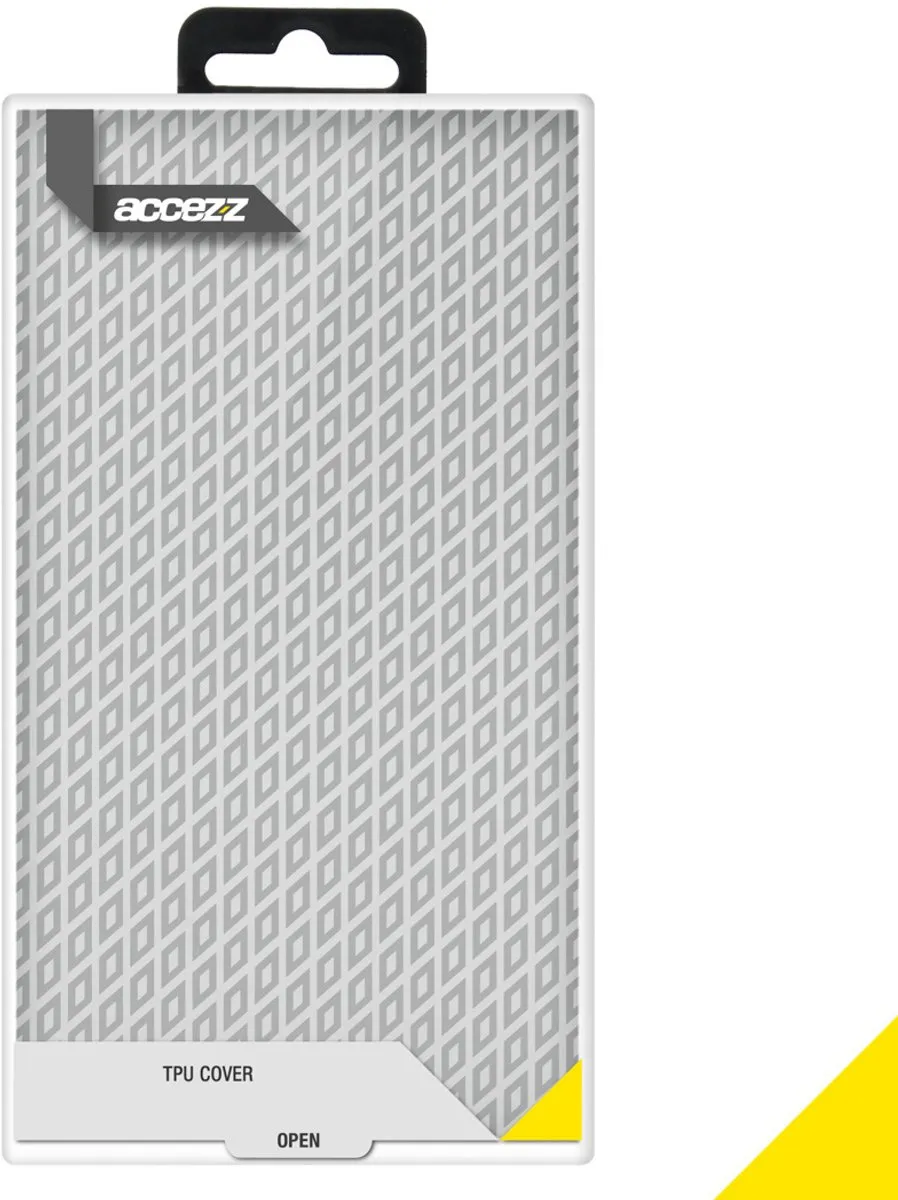 Accezz Hoesje Motorola Moto G9 Plus - Transparant