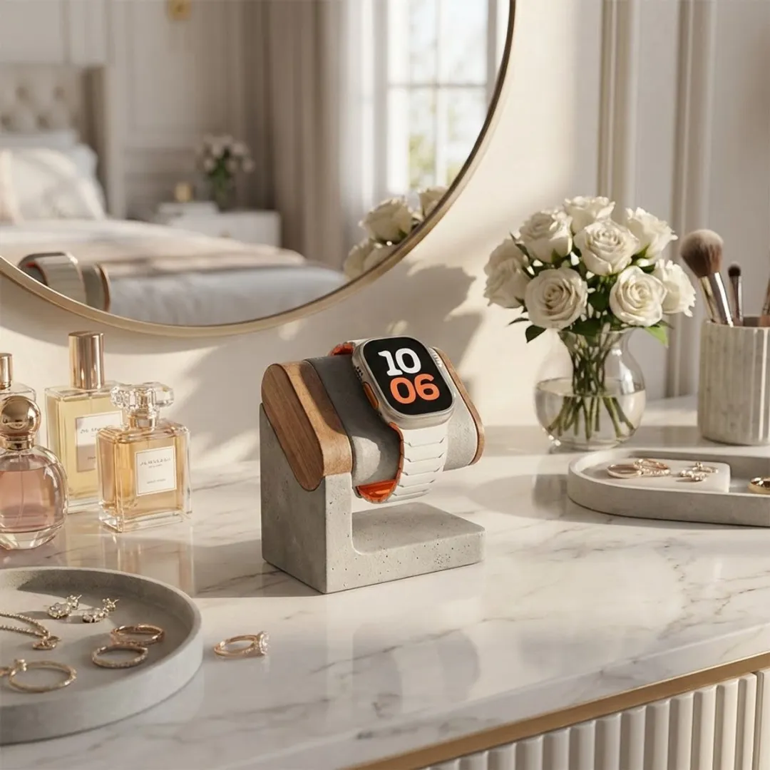 NUVEX Sterrenlicht Horlogebandje Apple Watch - 42/44/45/46/49mm - Siliconen - Tweekleurig