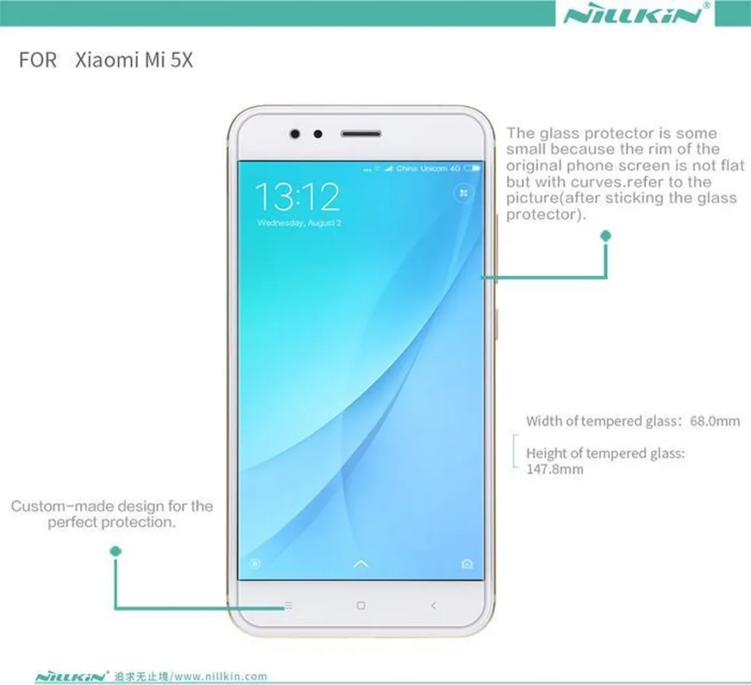 Nillkin DisplayFolio Tempered Glass H+ Pro Xiaomi Mi A1 - afbeelding 2 van 6