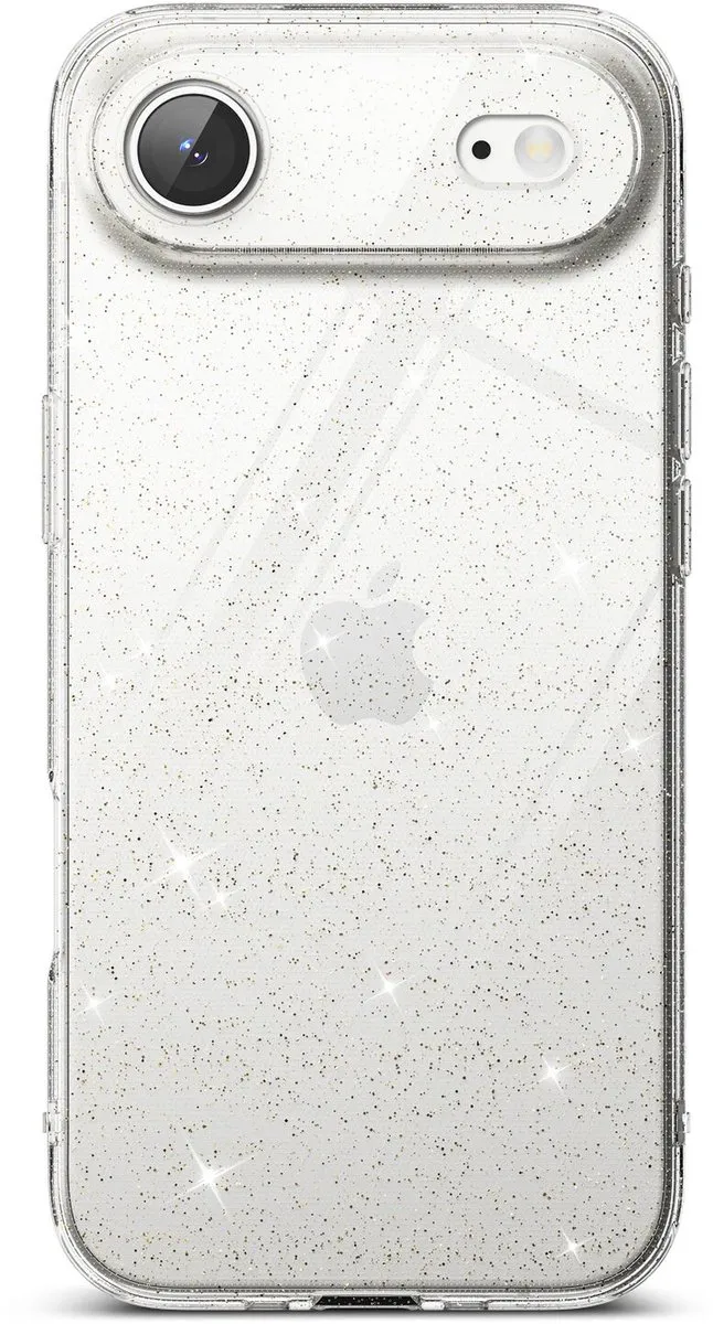 Ringke Air Hoesje voor iPhone Air - Glitter Transparant