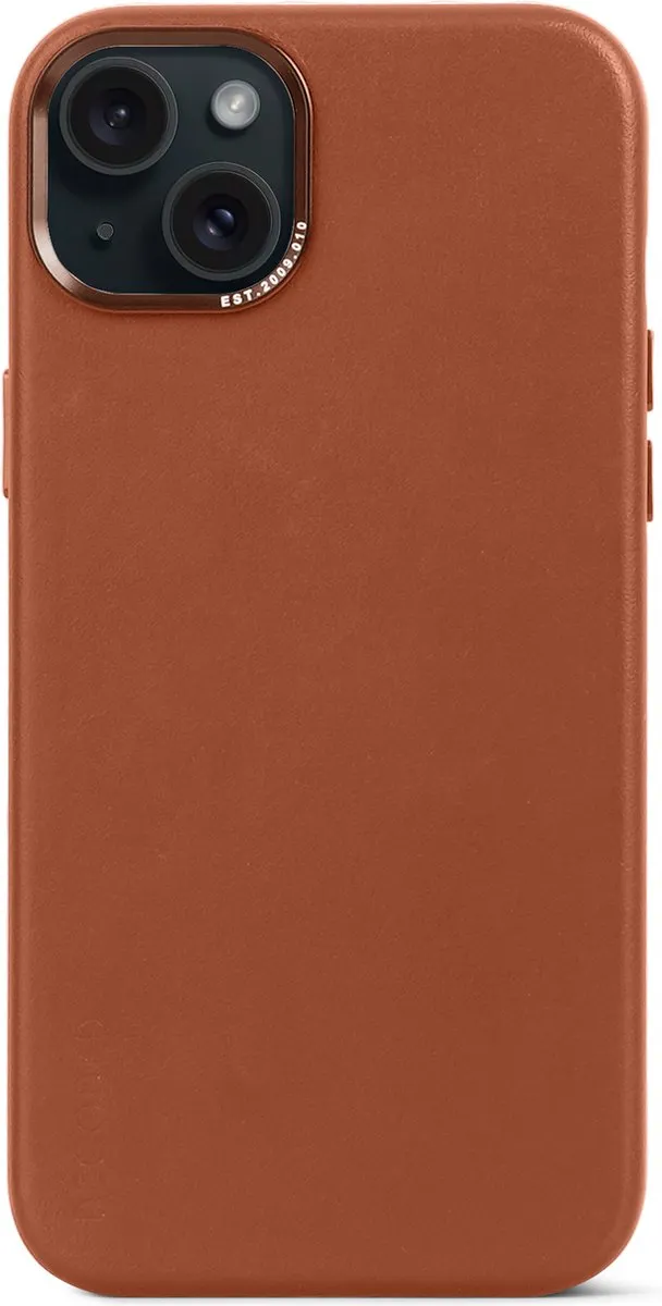 Decoded Leren Hoesje iPhone 15 Plus