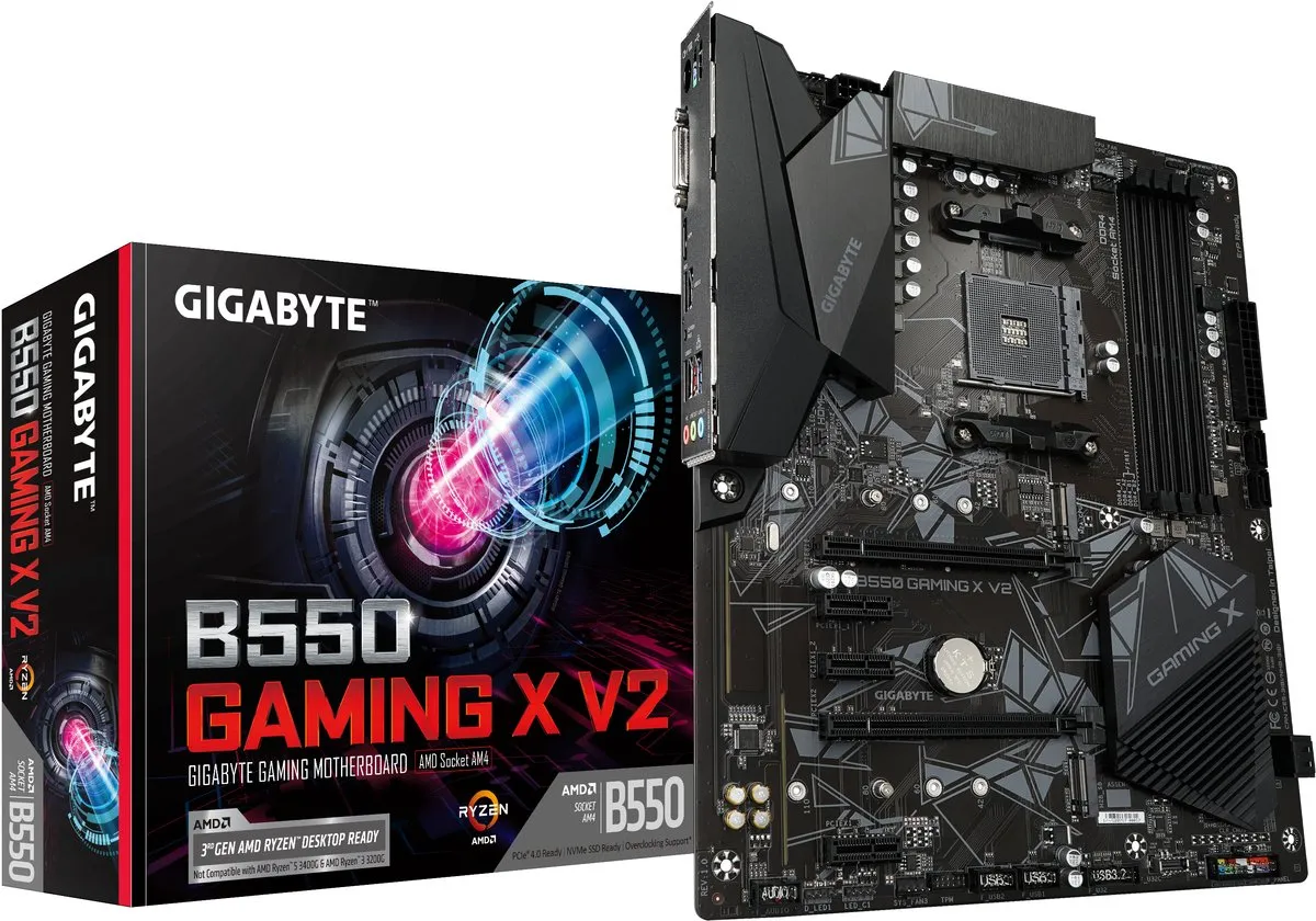 Gigabyte B550 Gaming X V2 Moederbord - ATX