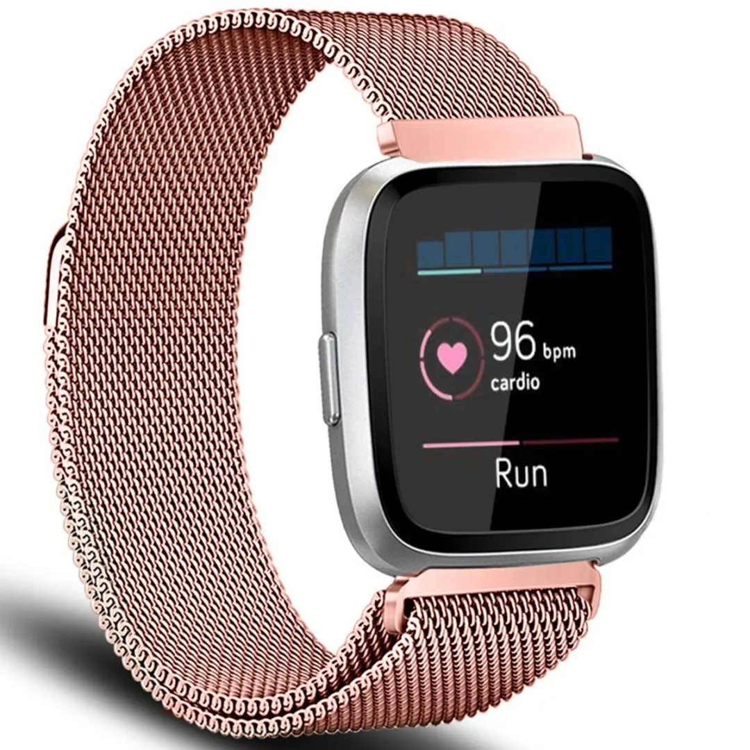 Imoshion Milanees Watchband Rosé goud - Fitbit Versa 2/Lite