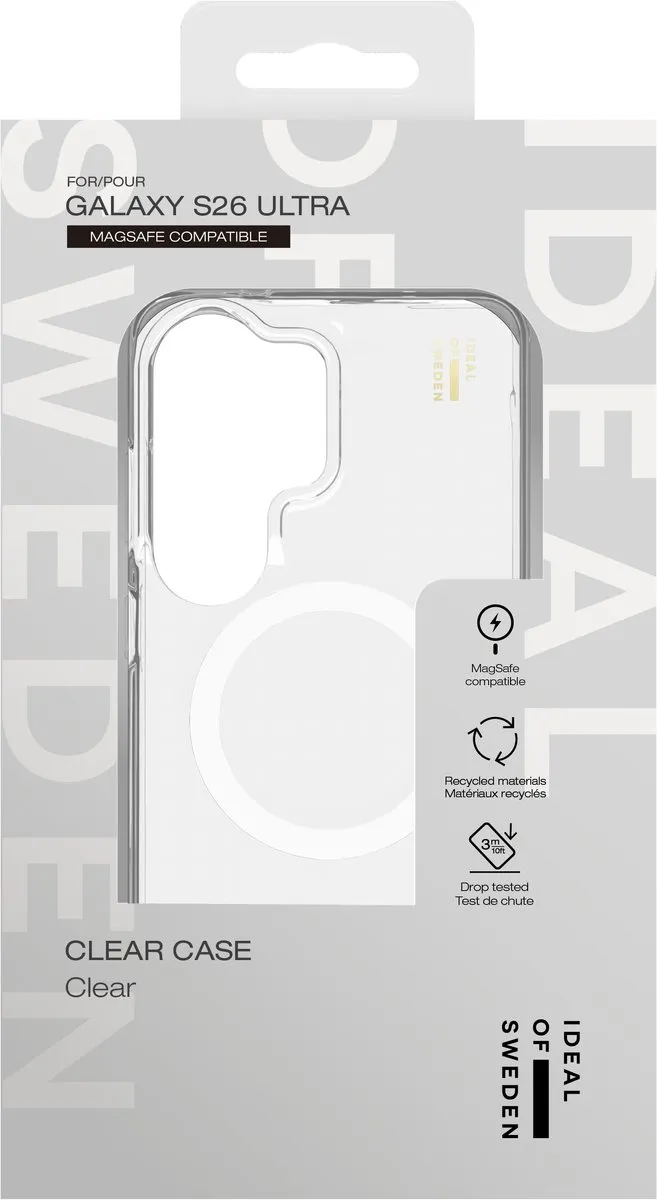 iDeal of Sweden Clear Case S26 Ultra - MagSafe - Transparant