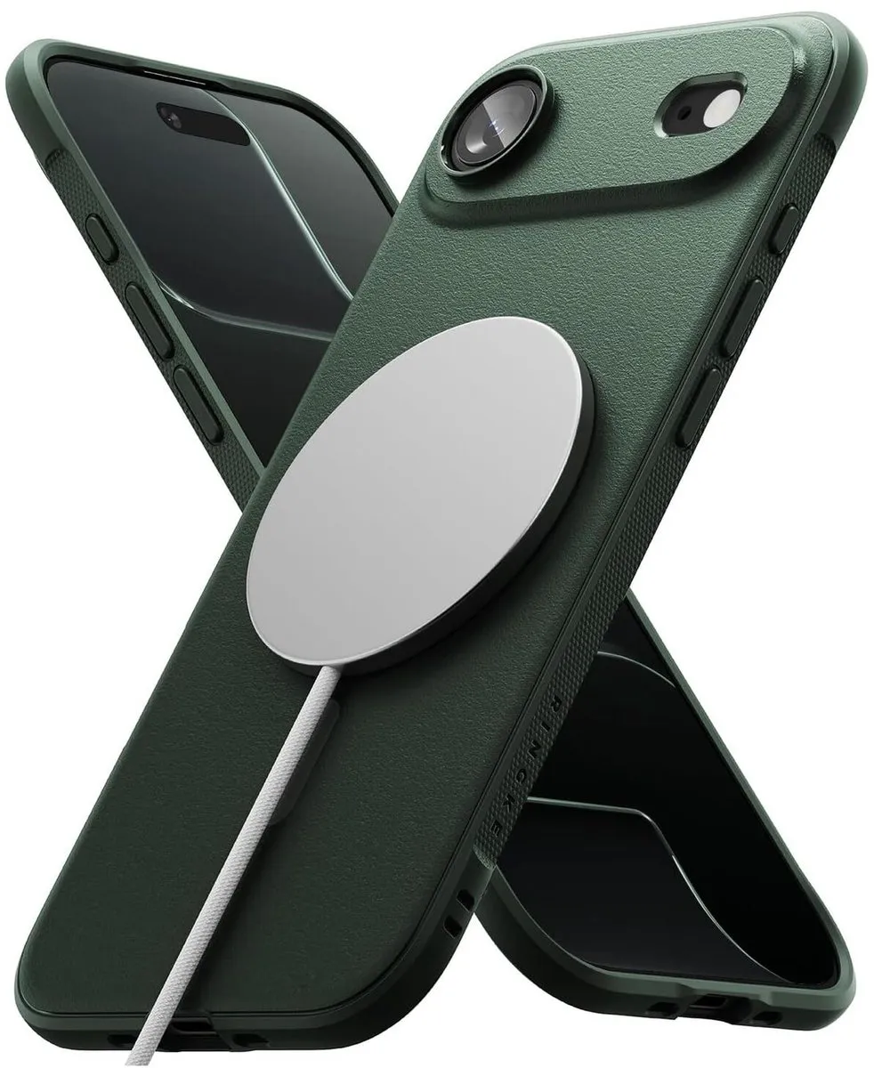 Ringke Onyx Magnetic Hoesje iPhone Air - Groen - afbeelding 6 van 6