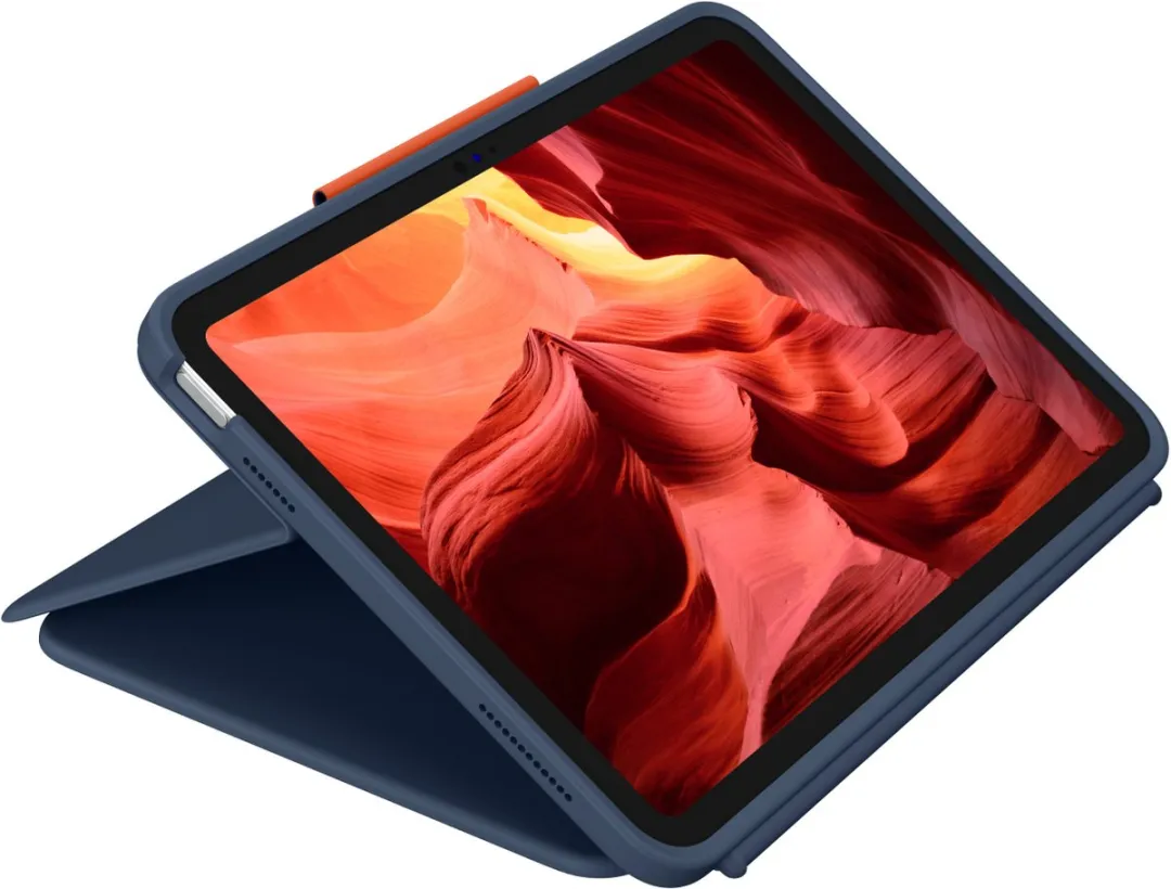 Logitech Rugged Combo 4 920-011191 Toetsenbord - Blauw - QWERTZ