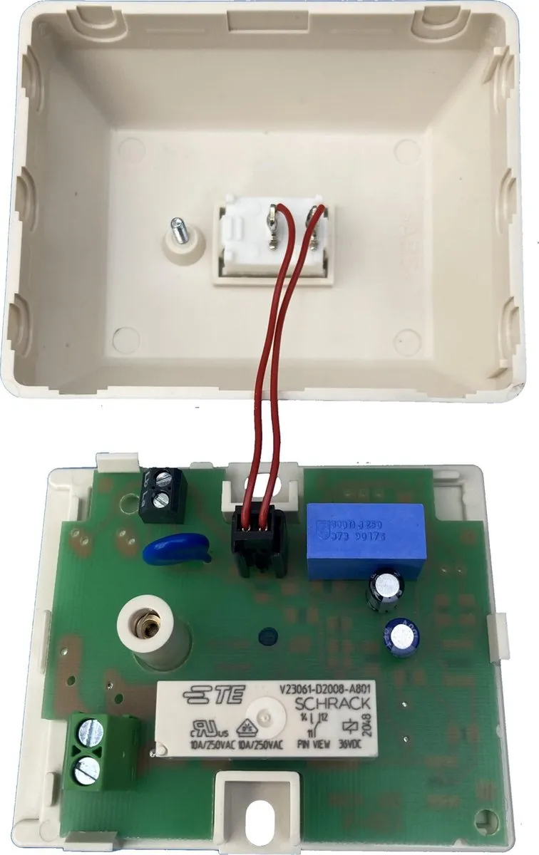 METZ CONNECT SAR-1 Telefoonbel-Inschakelrelais - Wit