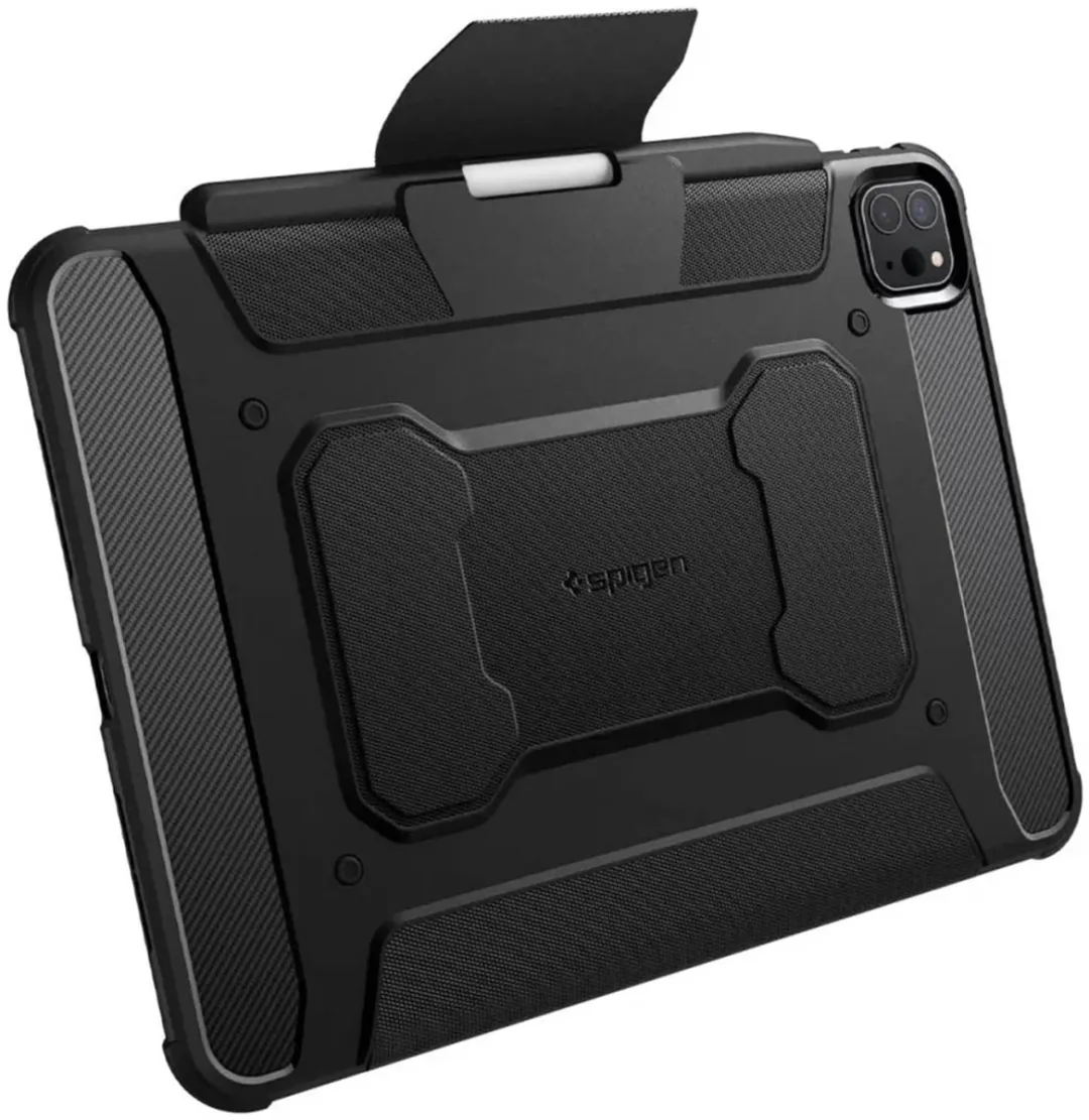 Spigen Rugged Armor Pro ACS07017 Tablethoes - Apple iPad Pro 11 Zwart