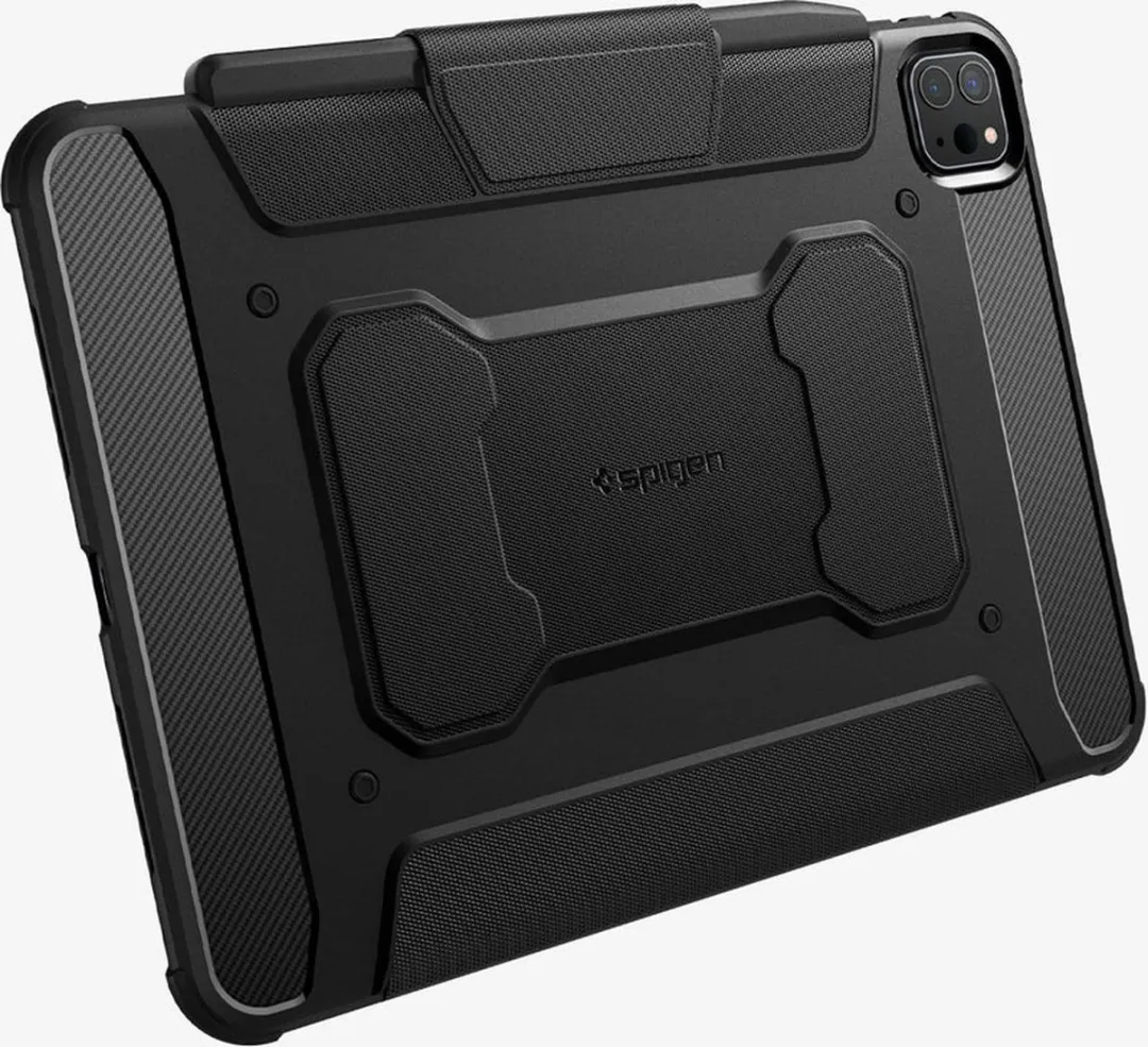 Spigen Rugged Armor Pro ACS07017 Tablethoes - Apple iPad Pro 11 Zwart