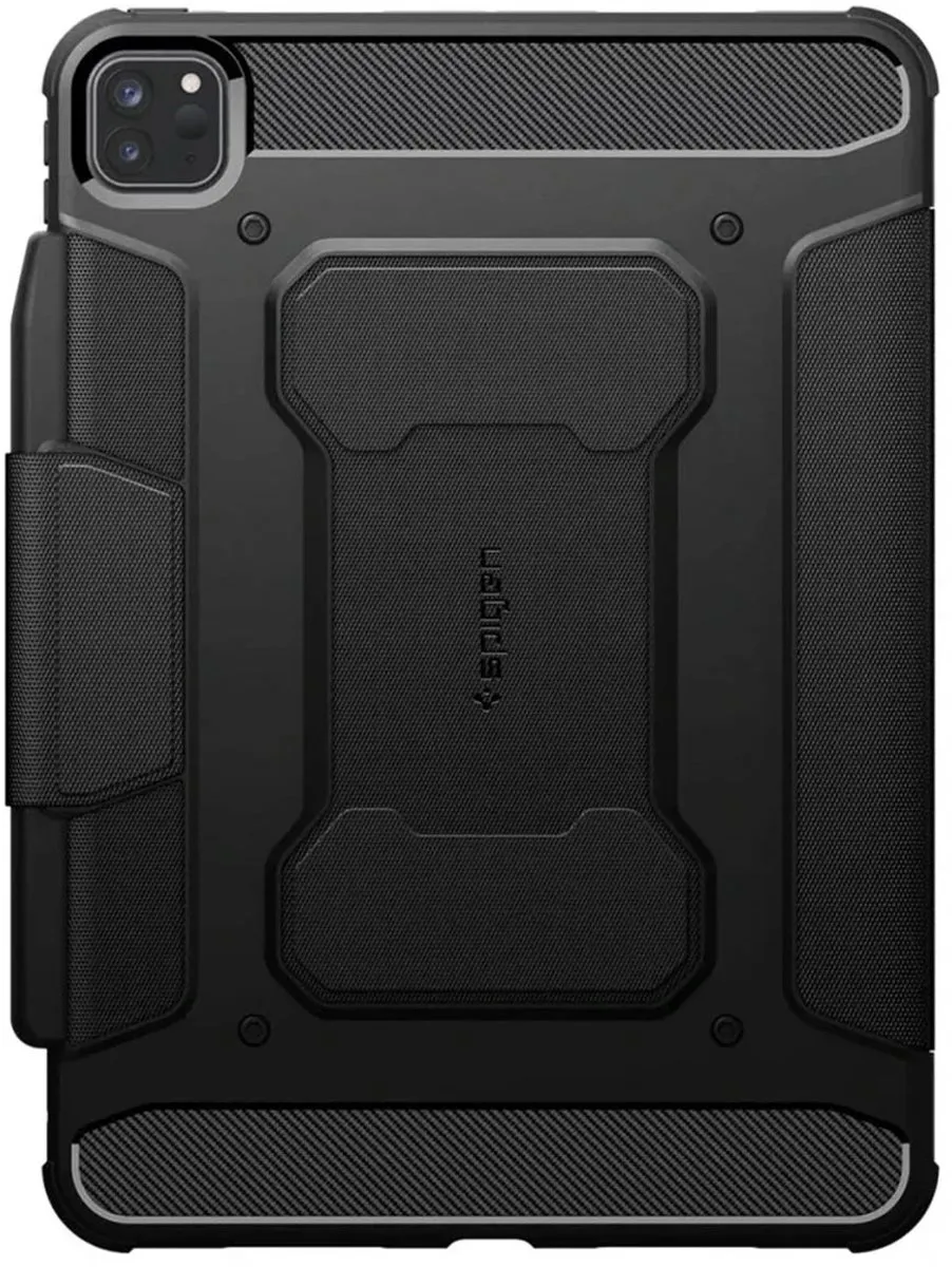 Spigen Rugged Armor Pro ACS07017 Tablethoes - Apple iPad Pro 11 Zwart