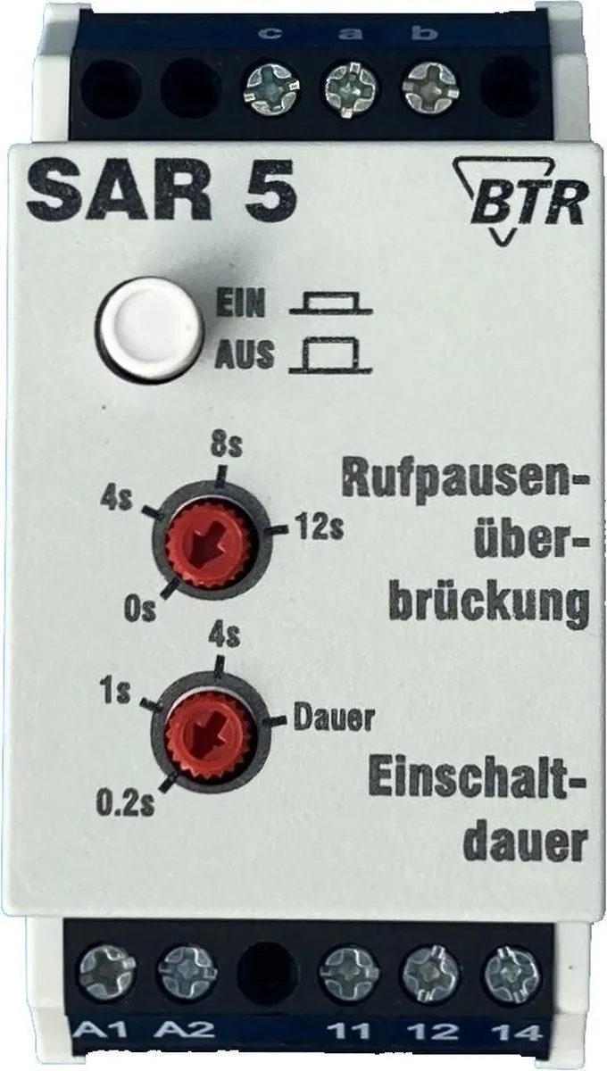 METZ CONNECT SAR-5 Telefoonbel-Inschakelrelais 24V - Wit