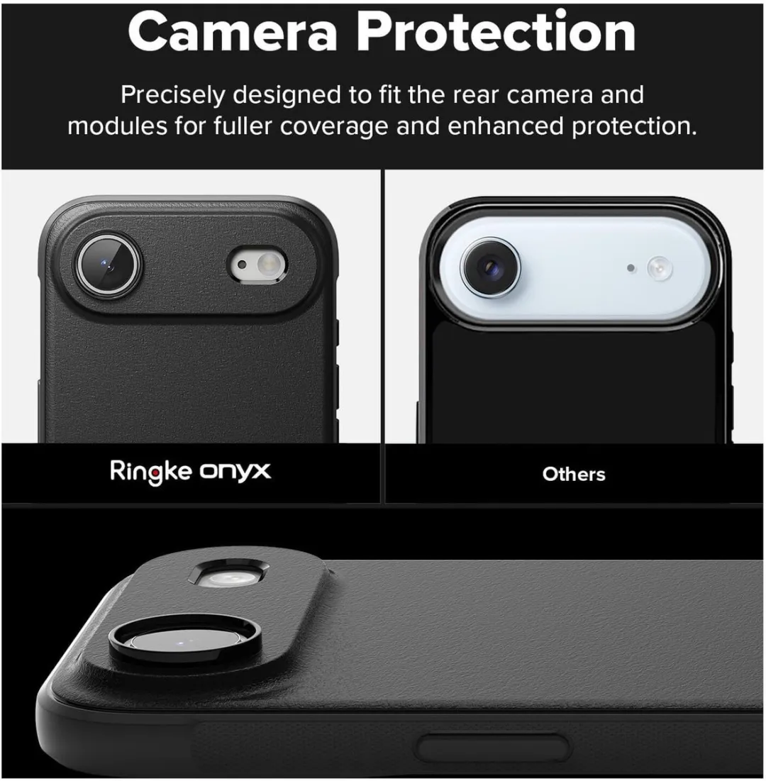 Ringke Onyx Magnetic Hoesje iPhone Air - MagSafe/Qi2 - Zwart