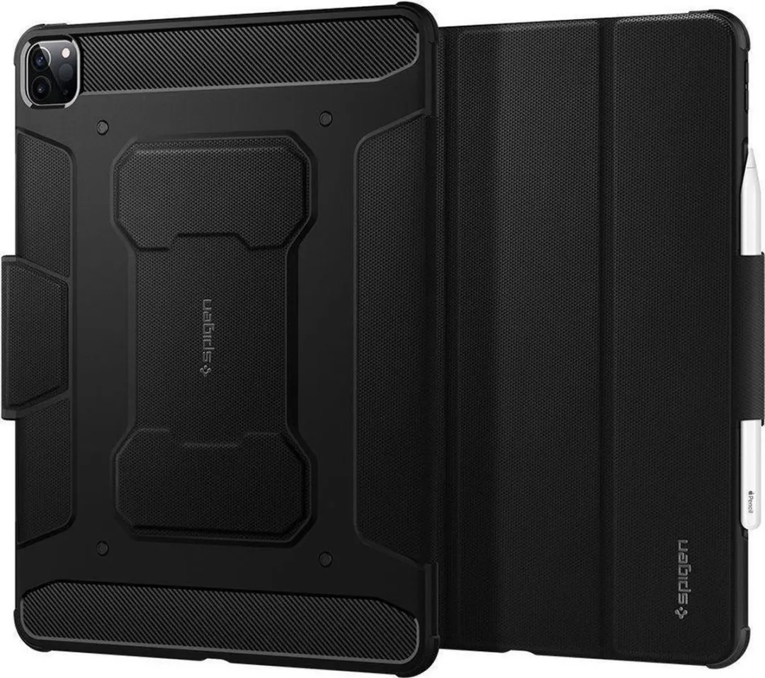 Spigen Rugged Armor Pro ACS01024 iPad Pro 11 Hoes - Zwart - afbeelding 2 van 6