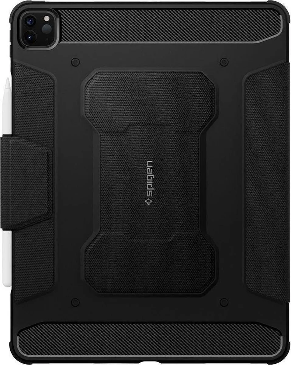Spigen Rugged Armor Pro ACS01024 iPad Pro 11 Hoes - Zwart - afbeelding 4 van 6