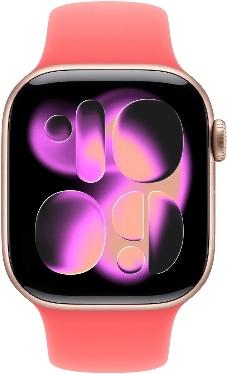 Apple MHYC4ZM/A Smartwatchband - M/L Rood - afbeelding 2 van 3