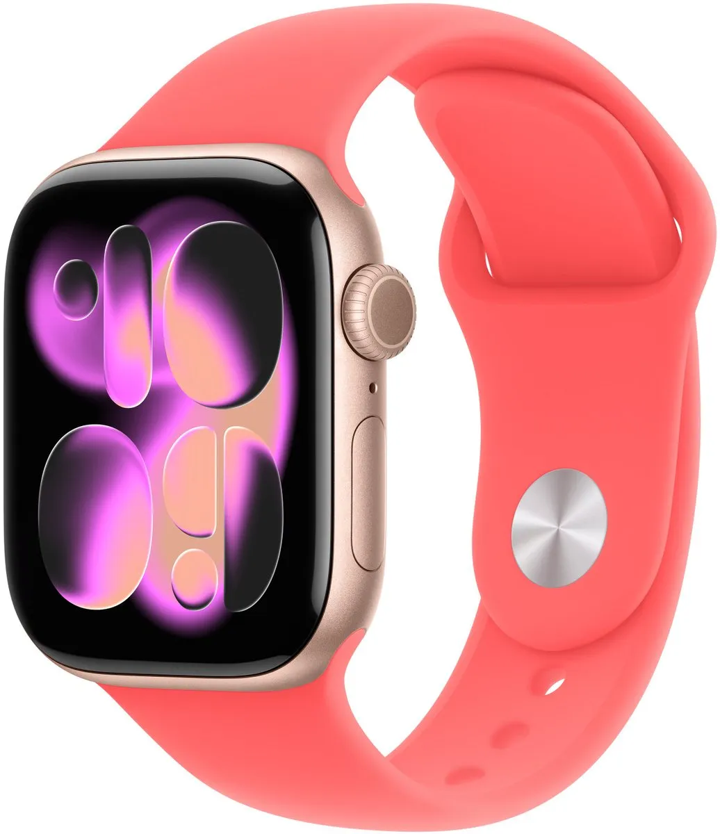 Apple MHYC4ZM/A Smartwatchband - M/L Rood - afbeelding 3 van 3
