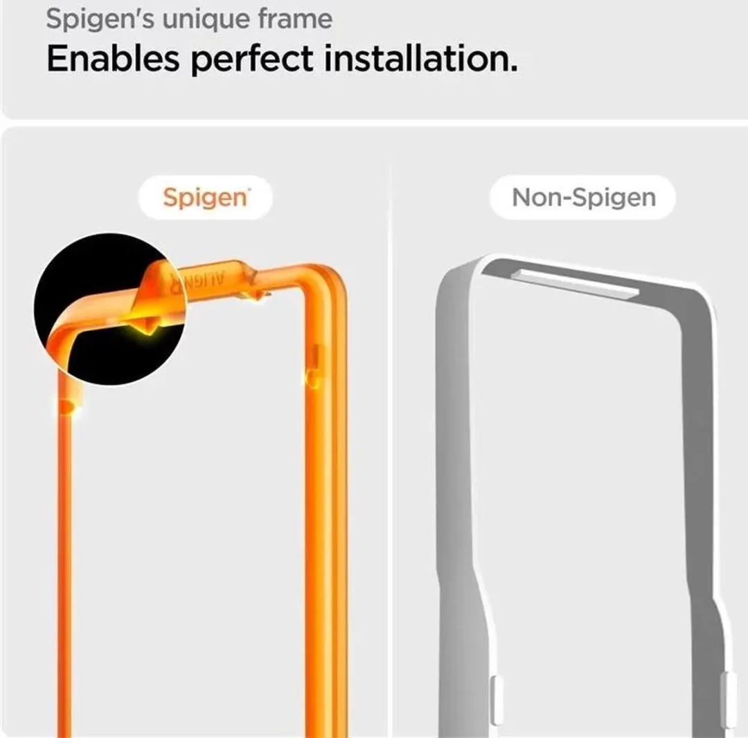 Spigen Glas.tR AlignMaster Nothing Phone (2) Schermbeschermer - 2 Stuks