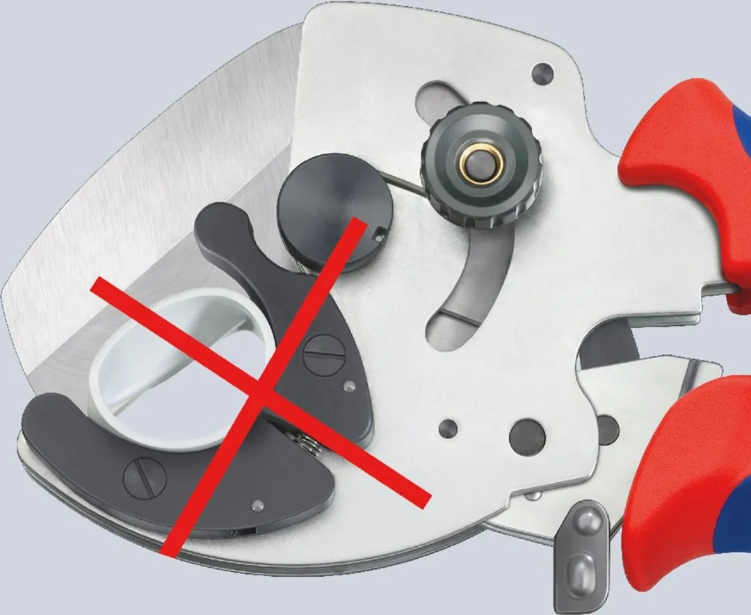 Knipex 90 25 40 Pijpsnijder - Kunststofbuizen