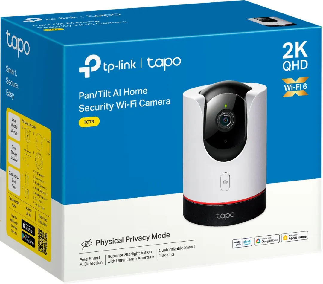 TP-Link Tapo C225 Beveiligingscamera 2.5K Wit