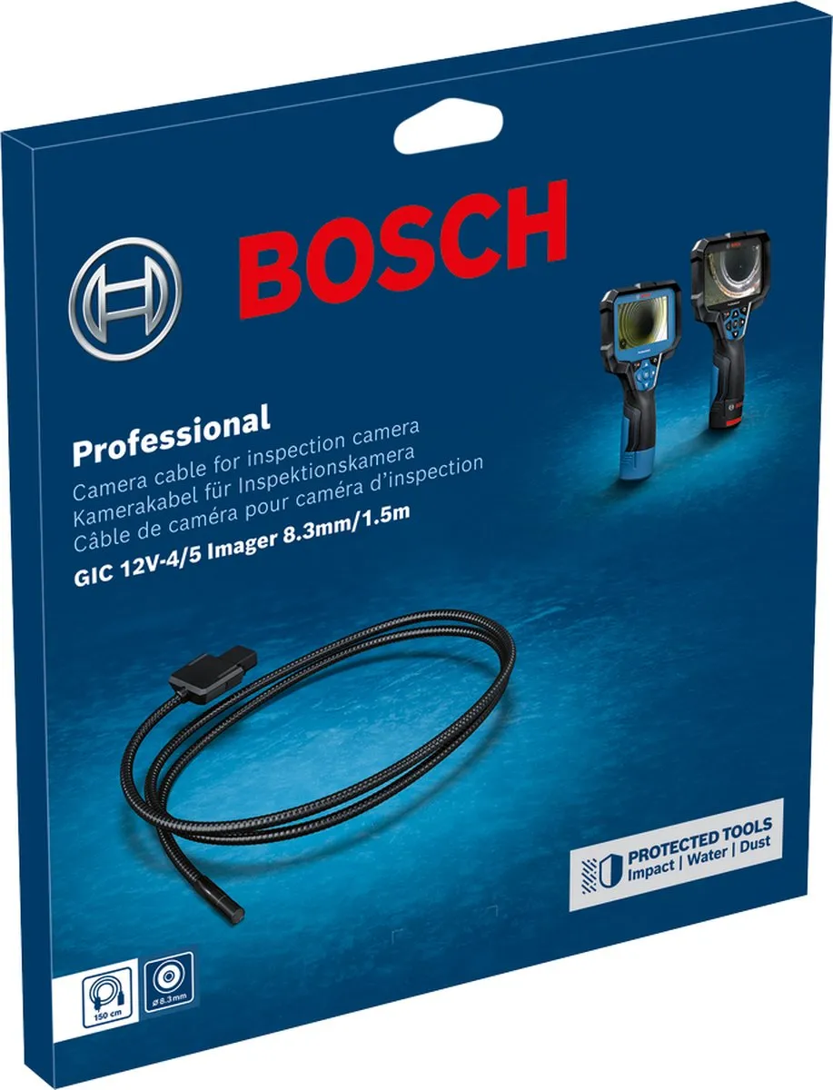 Bosch Professional GIC 12V-4/5 Camerakabel 1,5m