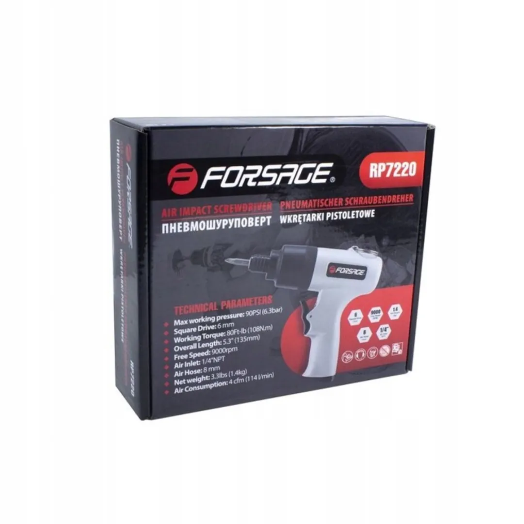 Forsage Lucht Slagmoeraanzetter 1/4" - 108 Nm