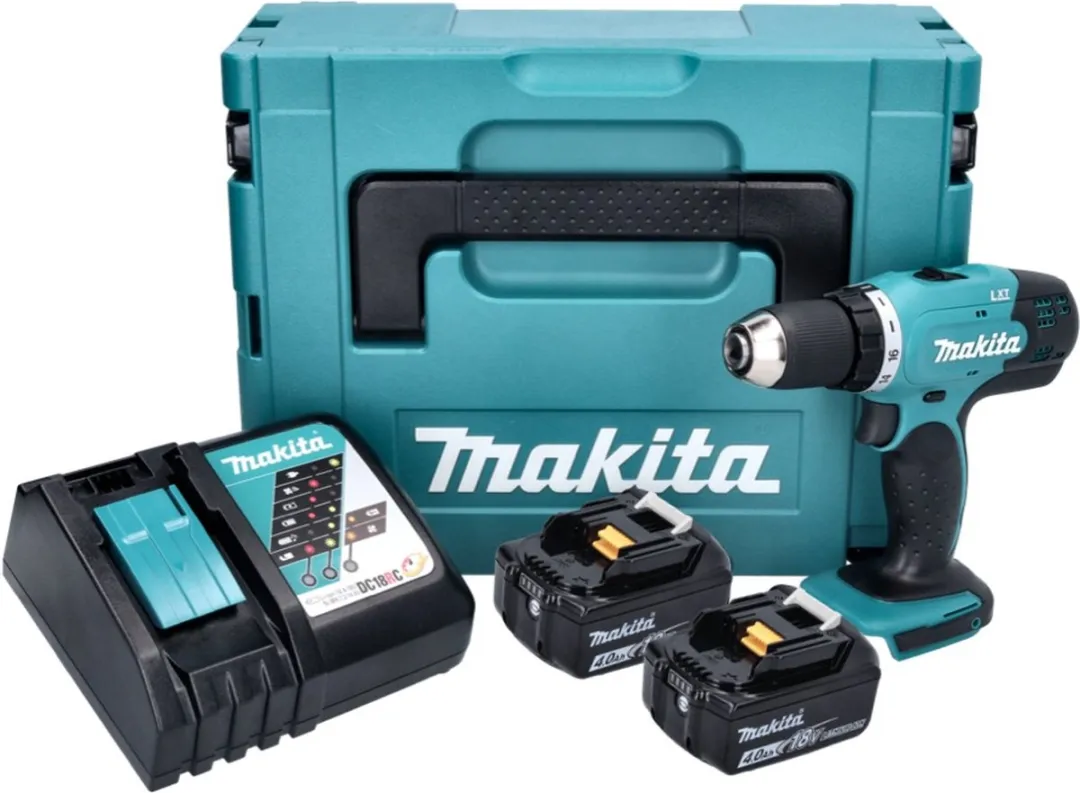 Makita DDF453RMJ Accuboormachine 18V 42Nm - 2x 4.0Ah + Lader + Makpac
