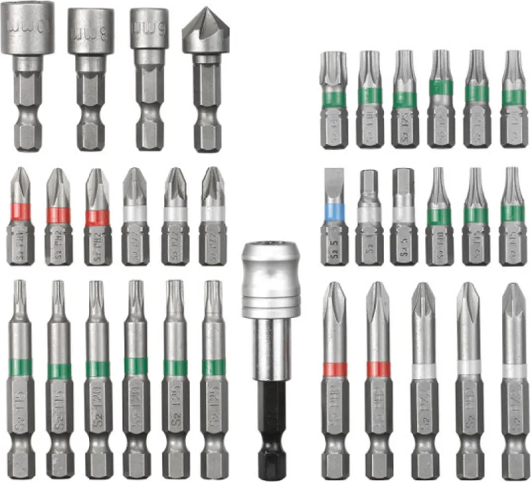 Einhell 49108801 Accessoireset voor schroevendraaier - 34-delig - 1/4" zeskant - afbeelding 2 van 2