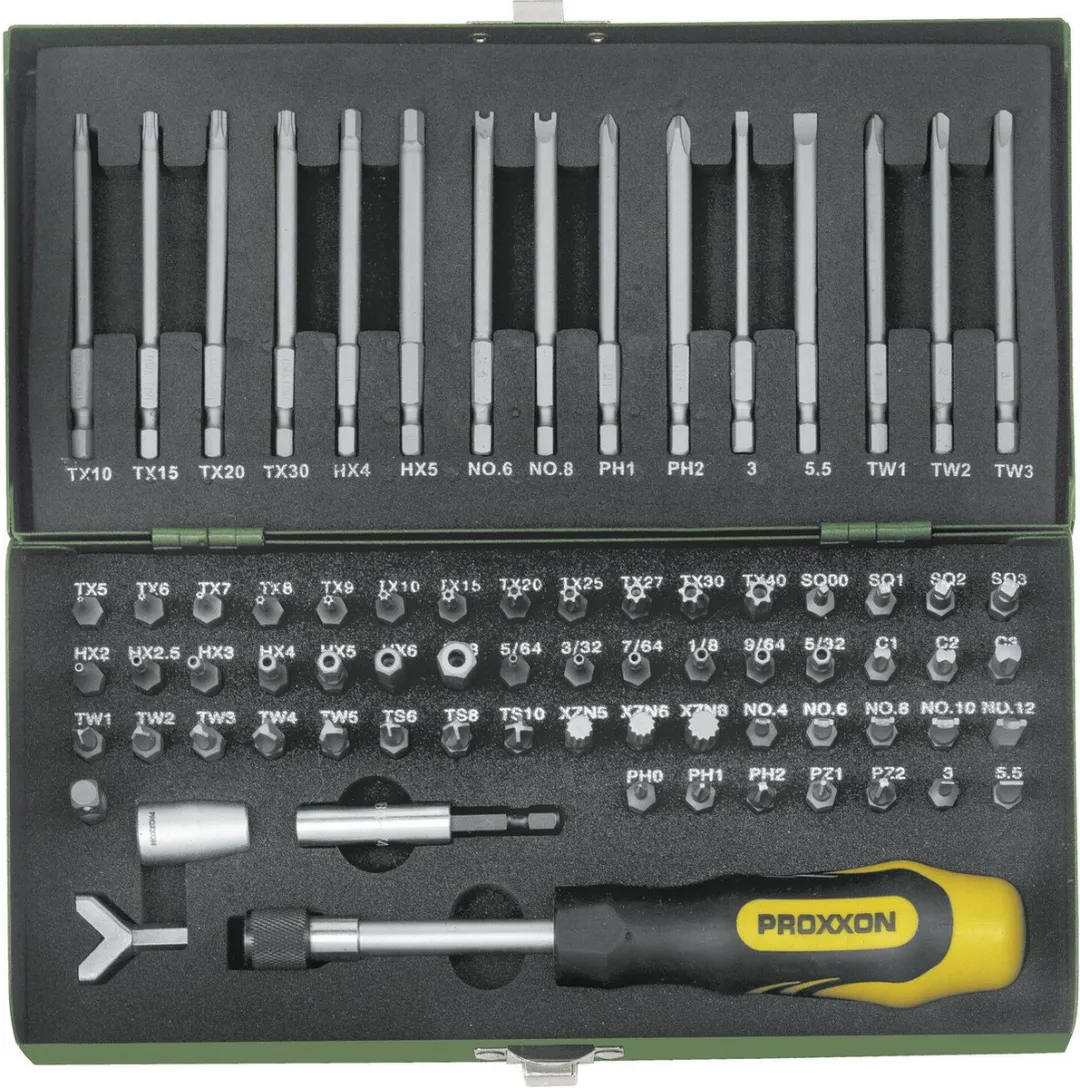 Proxxon Industrial 23 107 Bitset 75-delig