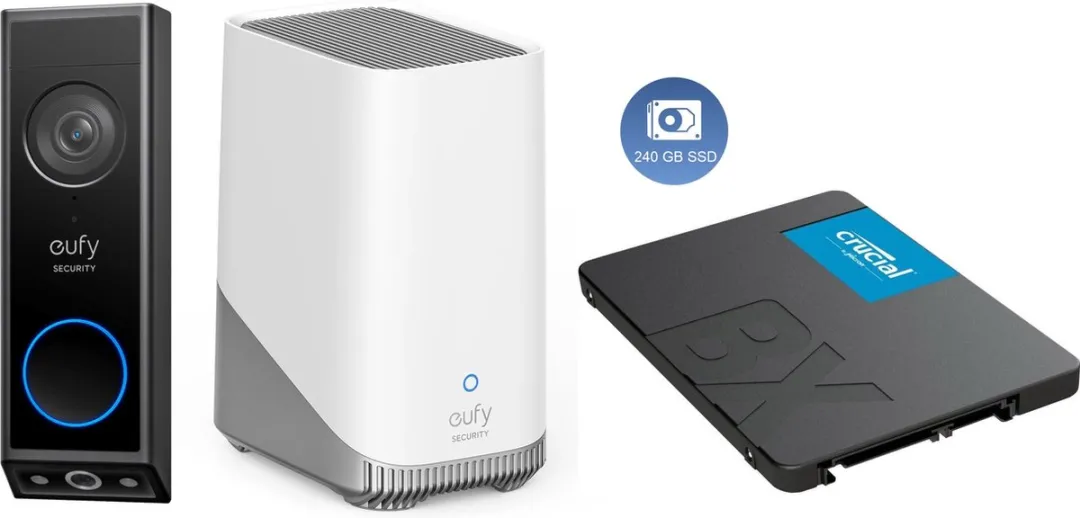 Eufy E340 Bundel Video Deurbel + HomeBase 3