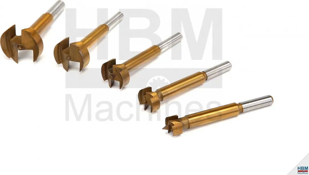HBM 5-delige Scharnierborenset Forstner 15-35mm