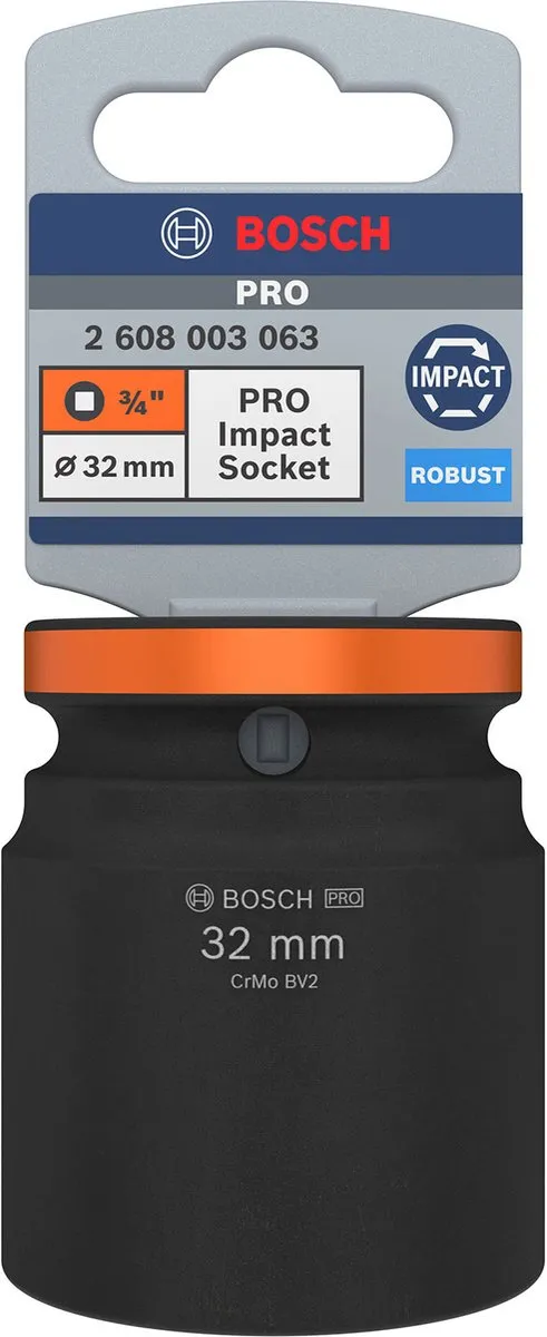 Bosch Professional Slagmoerdoos 3/4" 32mm - 2608003063