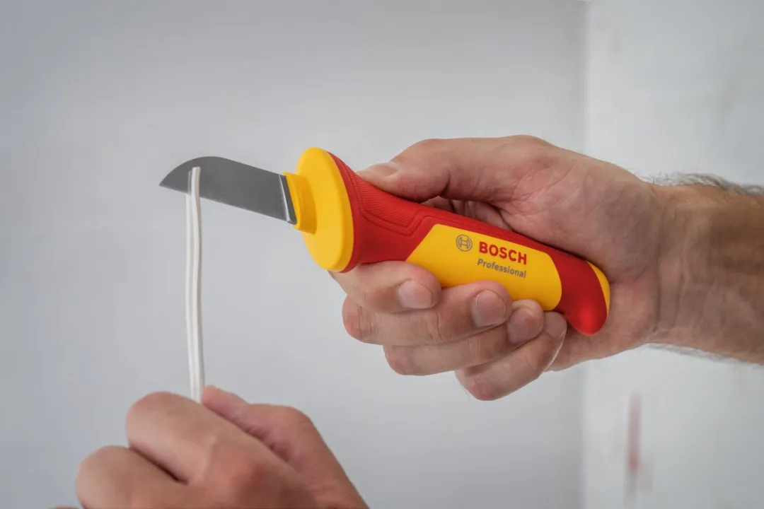 Bosch Professional VDE Kabelmes - Geel/Rood