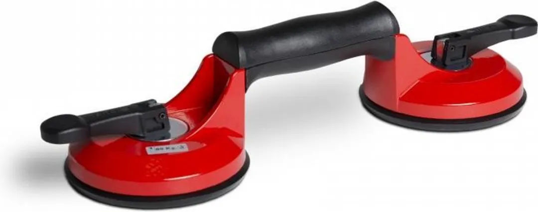 Rubi Dubbele Zuignap Aluminium