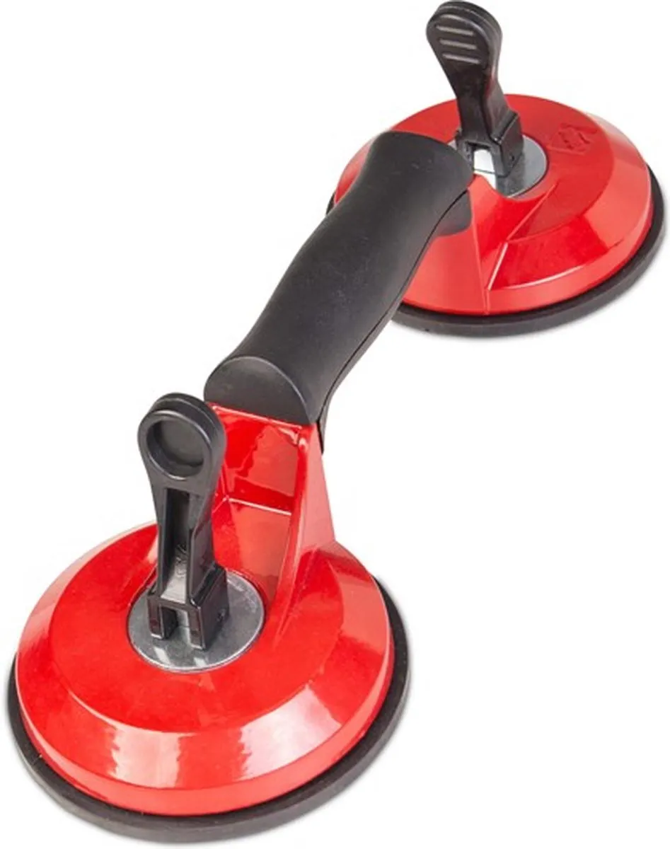 Rubi Dubbele Zuignap Aluminium - 80kg