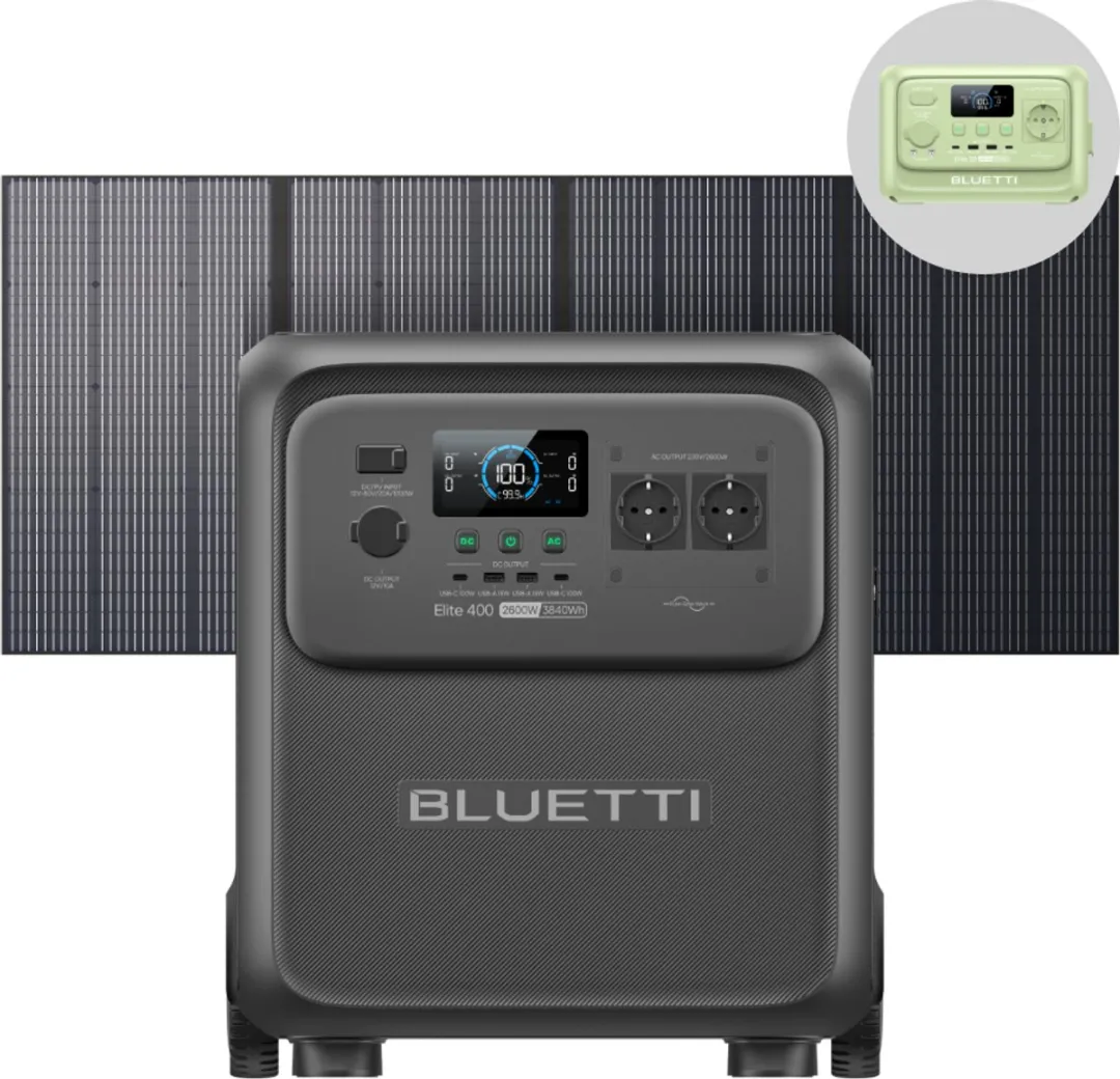 Bluetti Elite 400 Zonne-energiecentrale 2600W 3840Wh