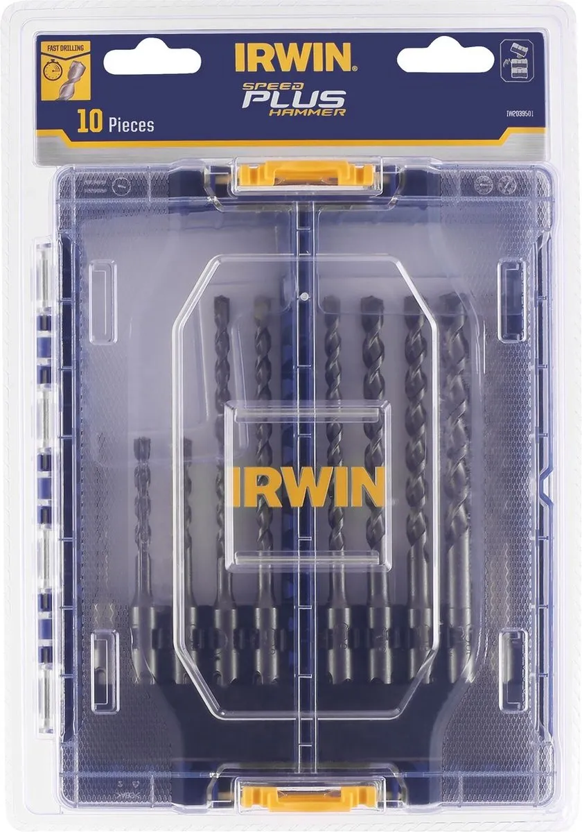 Irwin SDS+ Betonboren Set 10-delig - Beton/steen
