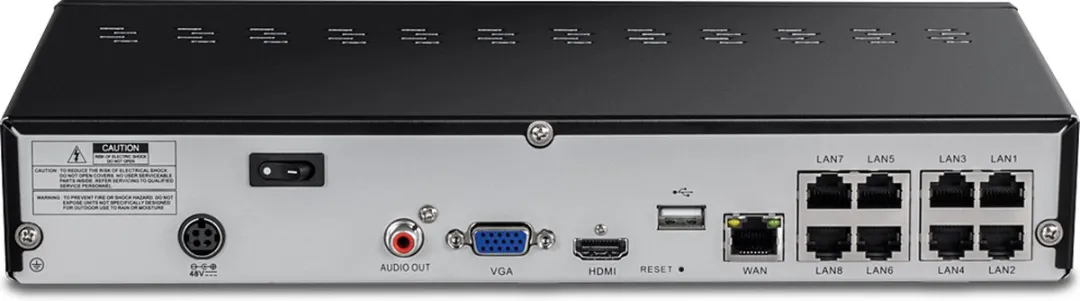 Trendnet TV-NVR1508 NVR - 12TB - Zwart