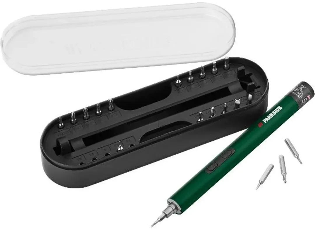PARKSIDE Elektrische Mini Schroevendraaier - Groen/Zwart