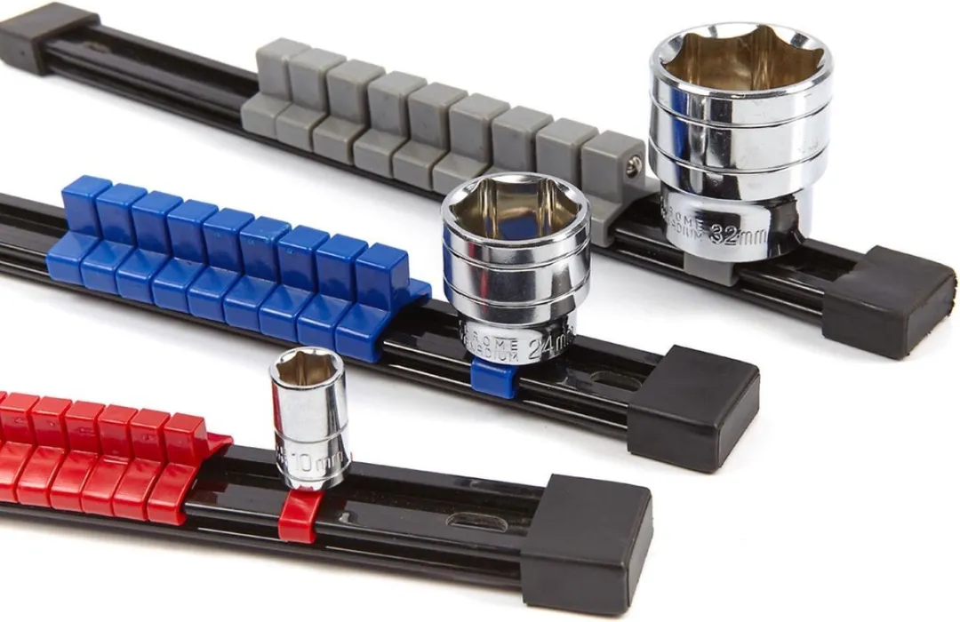 HBM 3-delige Doppenrailset ¼”-½”