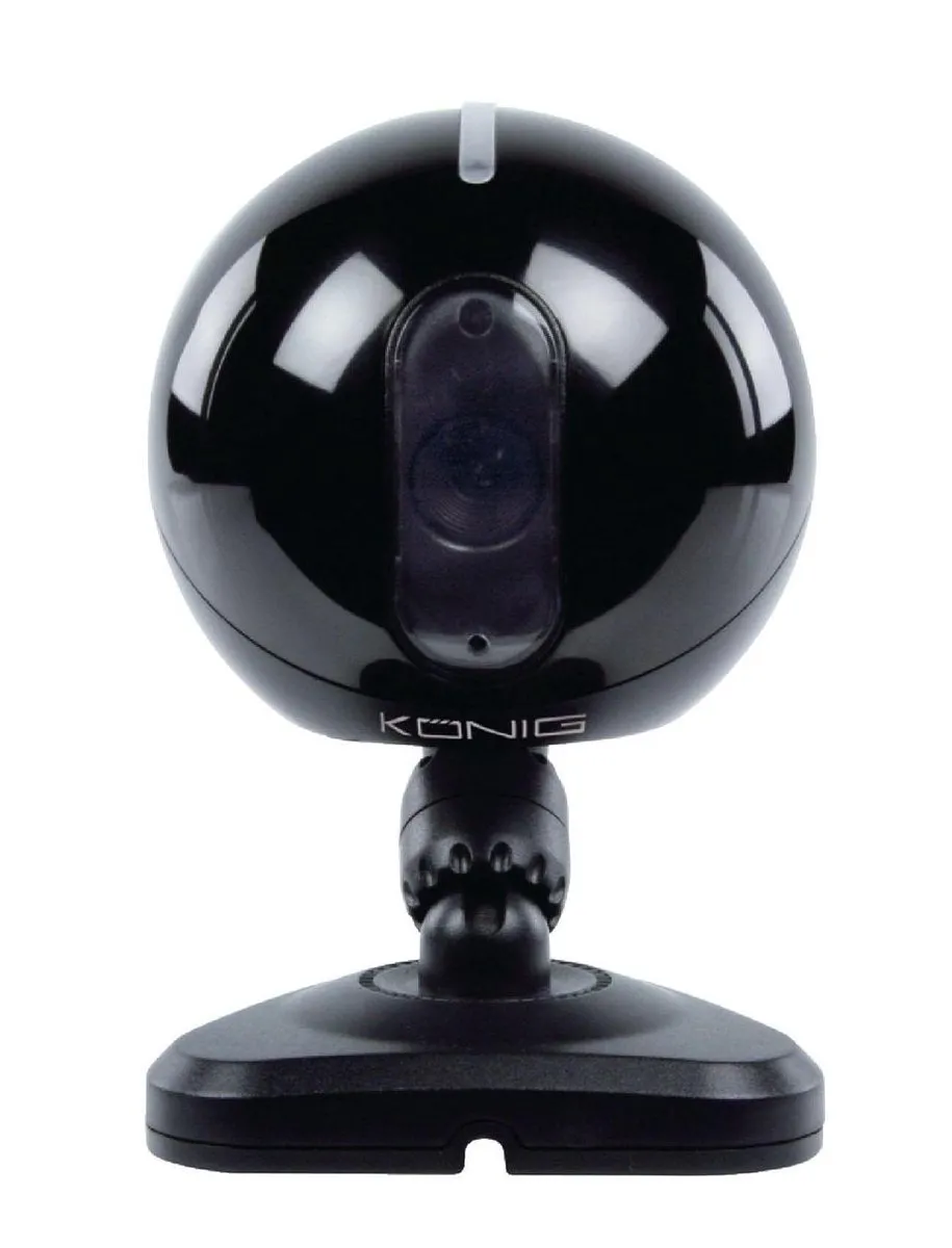 König SEC-IPCAM105B IP-Beveiligingscamera - 640x480 - Zwart