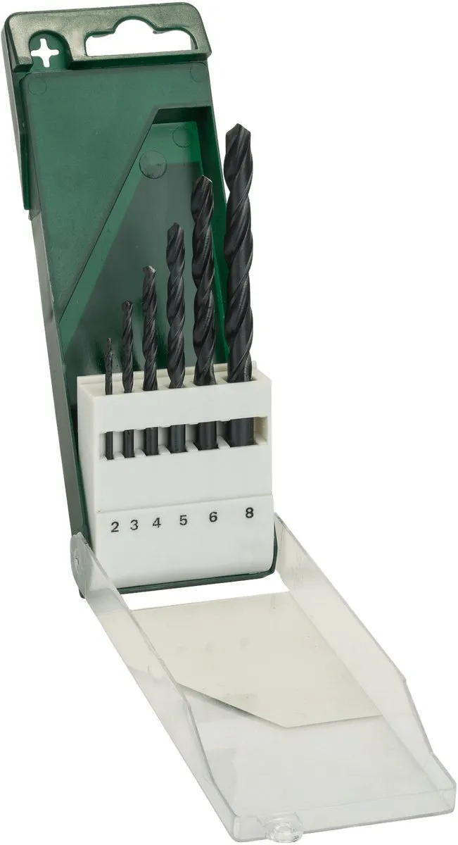 Bosch HSS-R Metaalborenset 6-delig