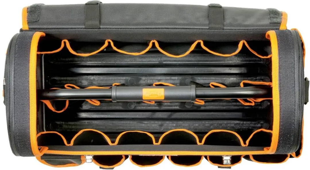 Bahco 4750FB1-19B Luxe Open Gereedschaptas - Zwart/oranje