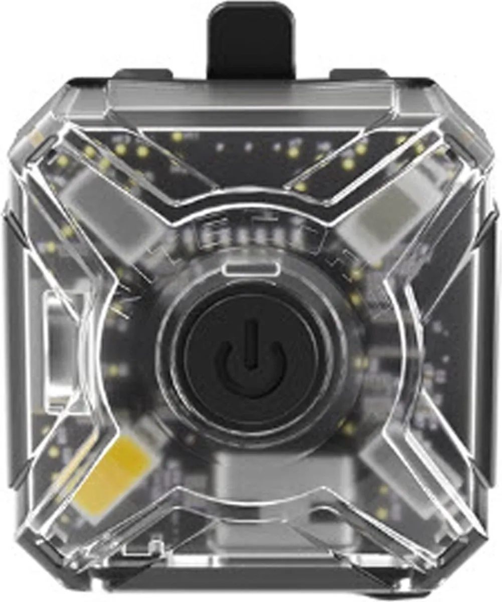 NiteCore NC-NU06LE NU06LE Kleine mobiele lamp LED Zwart, Transparant