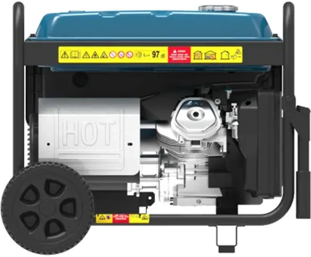 HBM Aggregaat 459cc 8000W Benzinemotor - met Boorhamer