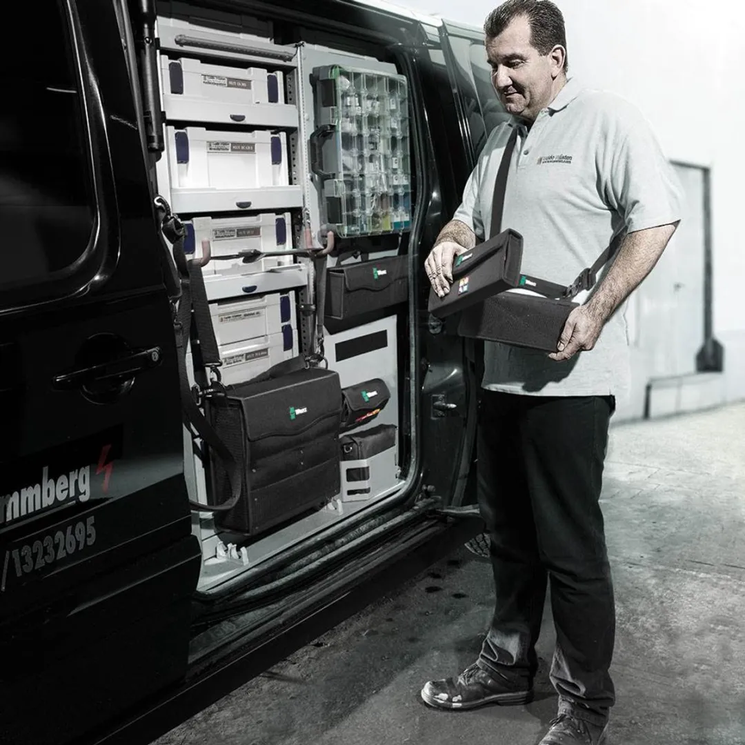 Wera 2go Gereedschapsdrager 05004350001 - Zwart