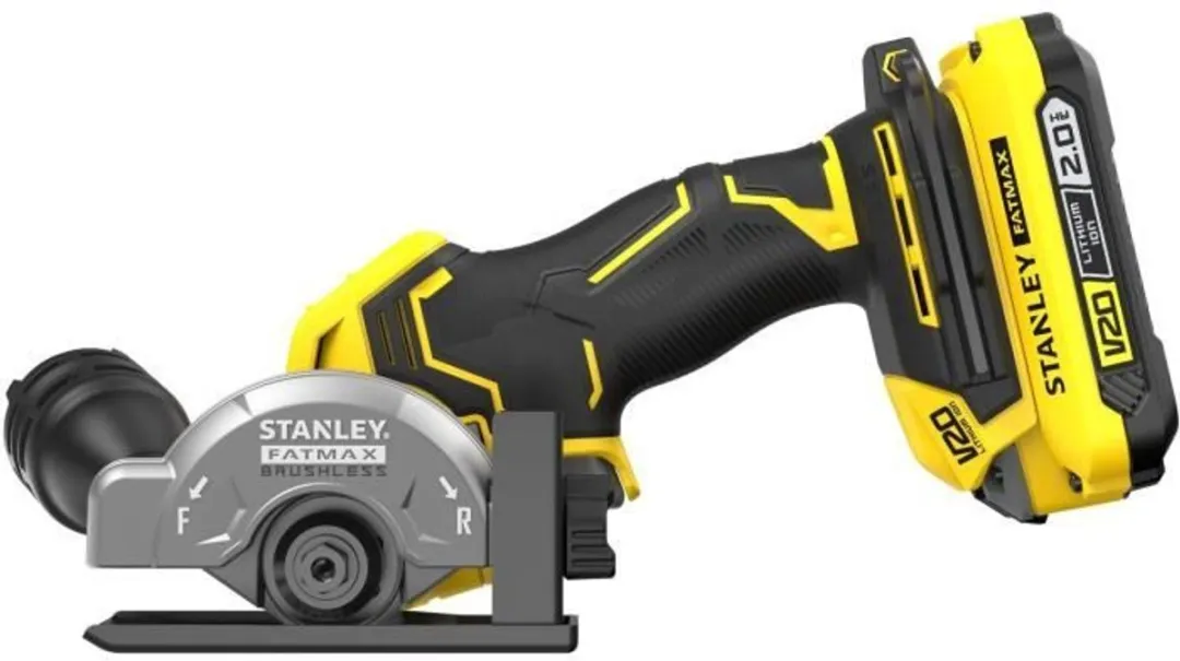 Stanley Fatmax Mini-cirkelzaag V20 SFMCM300D2-QW - 75mm borstelloos - 2x 18V 2Ah