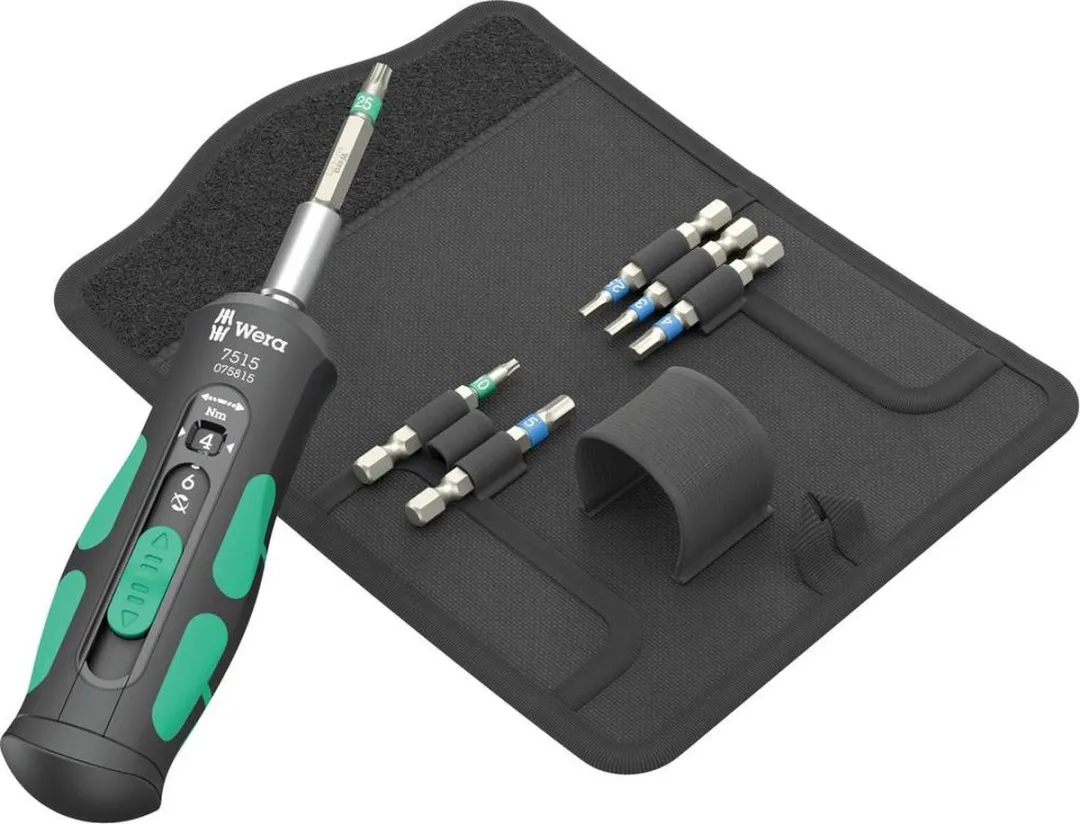 Wera 7515/7 Kraftform Safe-Torque Speed Bitset 7-delig Torx