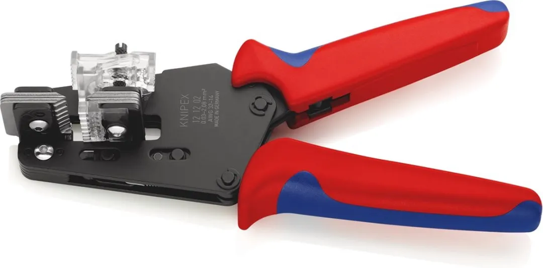 Knipex 12 12 02 Automatische Striptang 0.03-2.08mm²