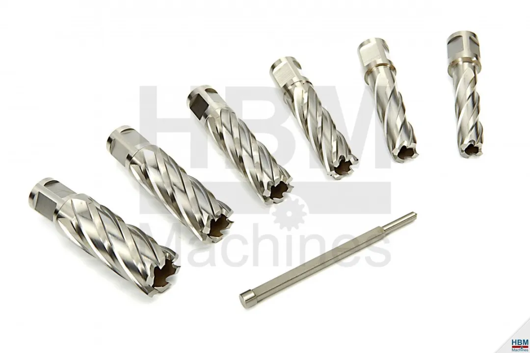 HBM 7-delige HSS Cobalt Kernborenset - 14-24mm