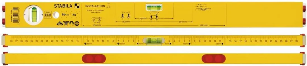 Stabila Type 80 M 16882 Magneetwaterpas 100cm - 0.5 mm/m